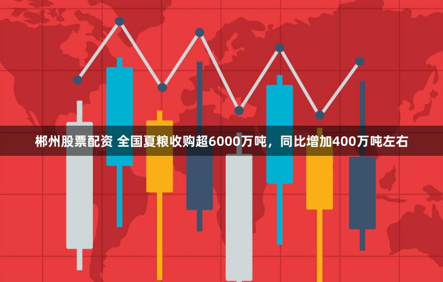 郴州股票配资 全国夏粮收购超6000万吨，同比增加400万吨左右